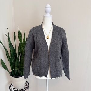 POL | Charcoal Gray Cardigan